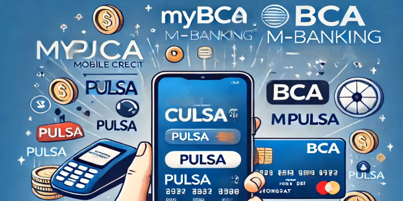 Cara Beli Pulsa Lewat myBCA dan M-Banking BCA