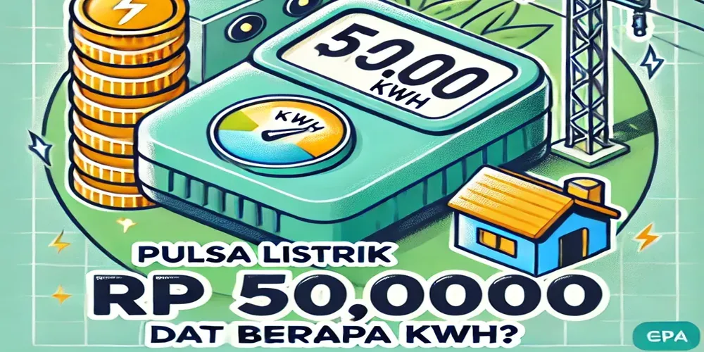 Pulsa Listrik Rp 50.000 Dapat Berapa kWh