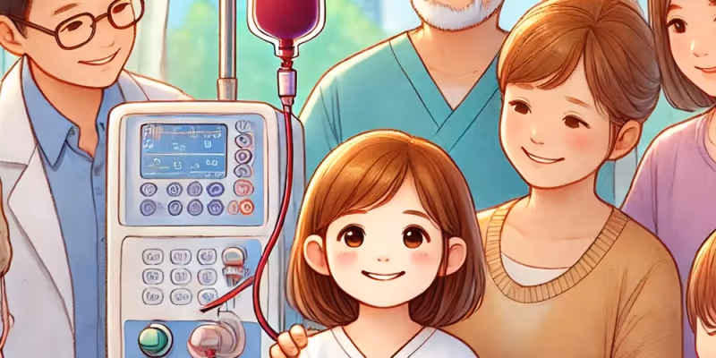 Viral Kisah Anak Kecil yang Harus Menjalani Cuci Darah