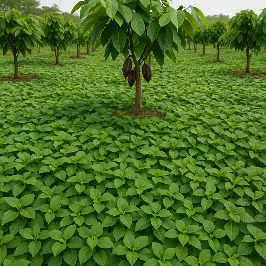 Tanaman Cover Crop untuk Kakao Dataran Rendah: Rahasia Tanah Subur dan Gulma Hilang