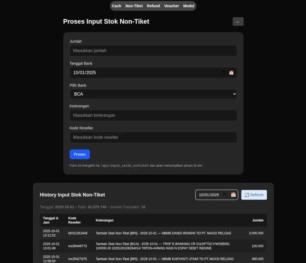 input-non-tiket-addon-otomax.