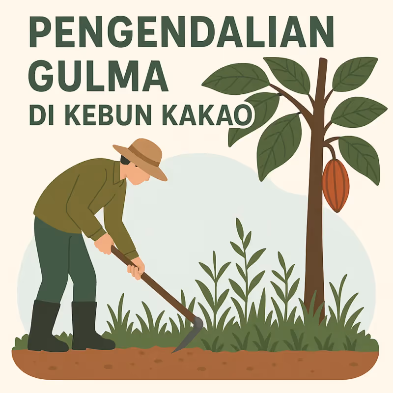 Pengendalian Gulma di Kebun Kakao