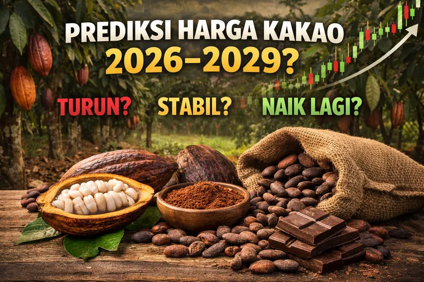 Prediksi Harga Kakao 2026–2029: Turun, Stabil, atau Naik Lagi?