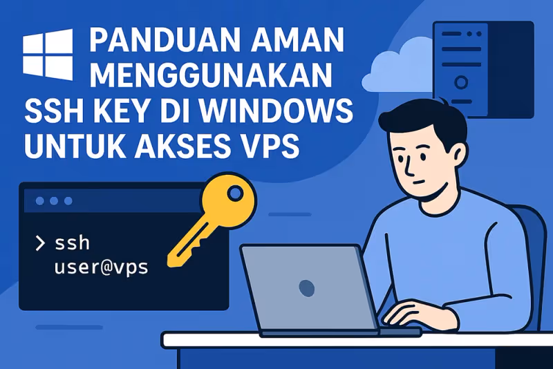 Panduan Aman Menggunakan SSH Key di Windows untuk Akses VPS